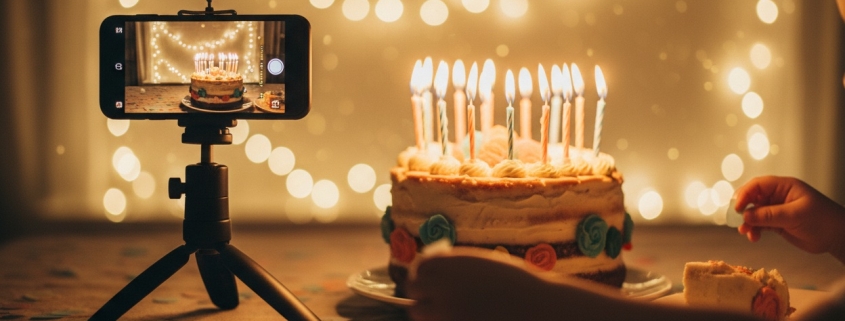 Premier anniversaire, fêtes, vacances : partager avec la famille éloignée