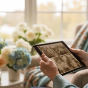 Garder le lien avec un parent en EHPAD : photos et vidéos en famille