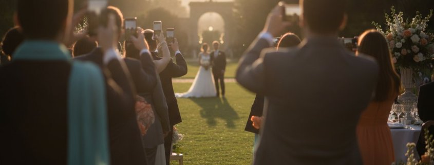 Partager les photos de son mariage avec les invités